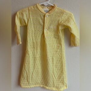 Vintage Baby Dior Sleep Gown, Size 0-3 Months